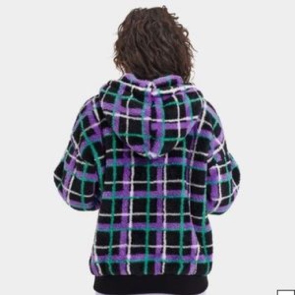 Ugg‎ Women’s Loyra Sherpa Fuzzy Soft Pullover Hoodie XS - Picture 2 of 7